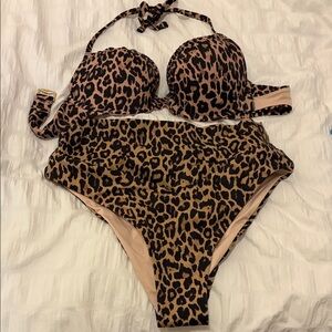 Victoria's Secret Leopard Print Bikini